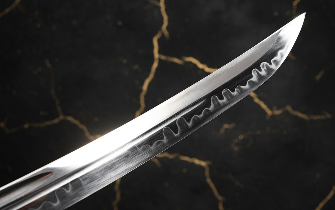 20?? Clay Tempered T10 Steel Mini Katana Japanese Tanto Samurai Short Sword - 6