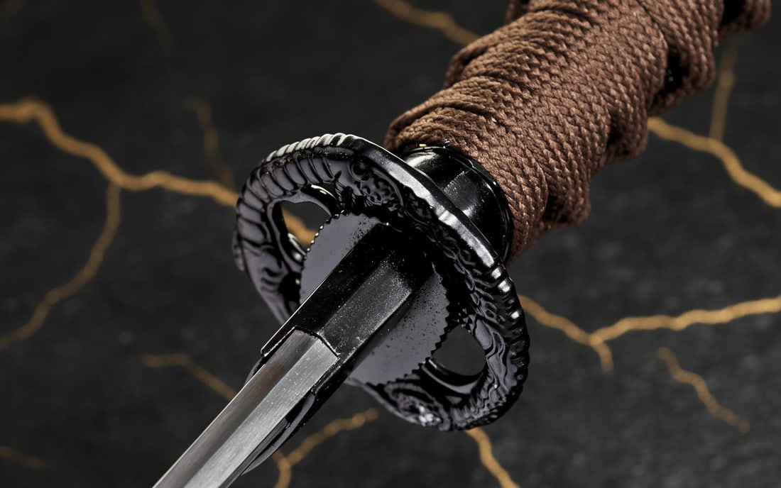20?? Clay Tempered T10 Steel Mini Katana Japanese Tanto Samurai Short Sword - 8