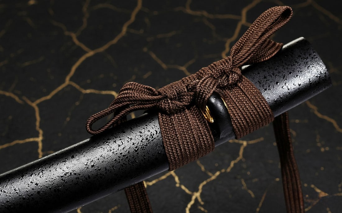 20?? Clay Tempered T10 Steel Mini Katana Japanese Tanto Samurai Short Sword - 9
