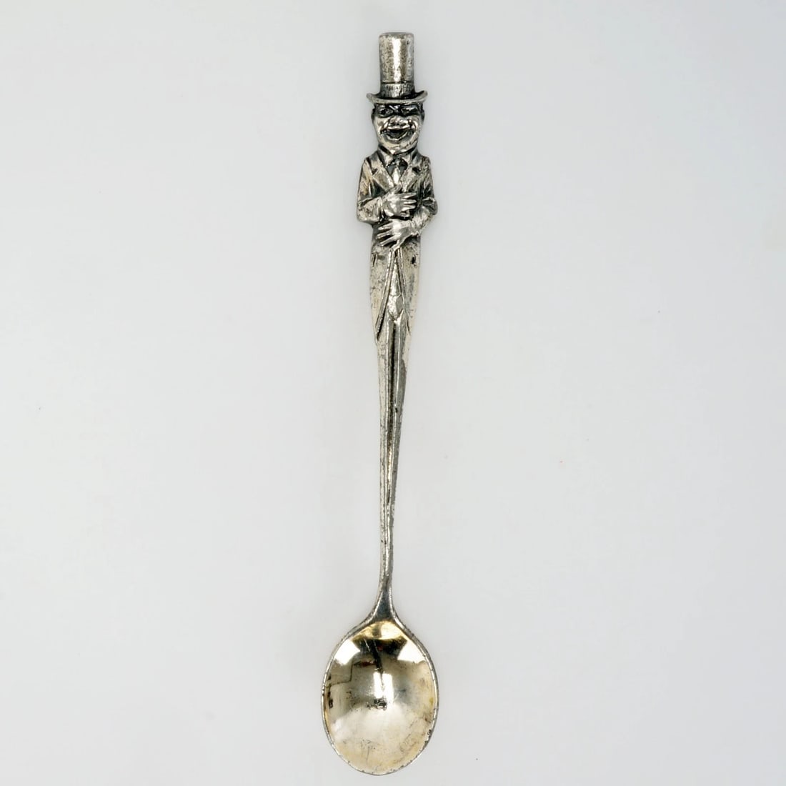 1930s W.C. Fields Pewter Cocktail Spoon (1 of 5)