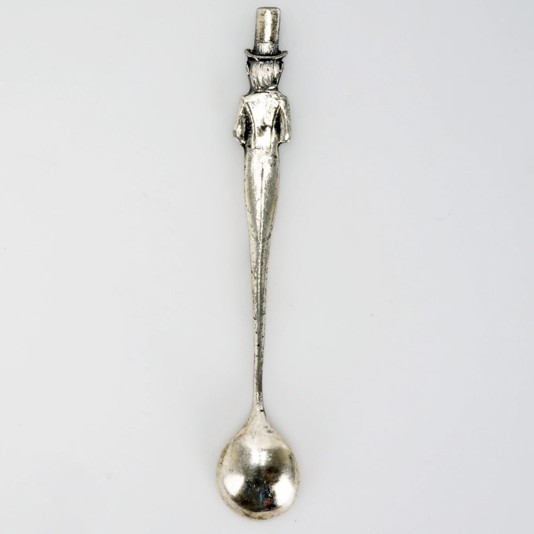 1930s W.C. Fields Pewter Cocktail Spoon - 2