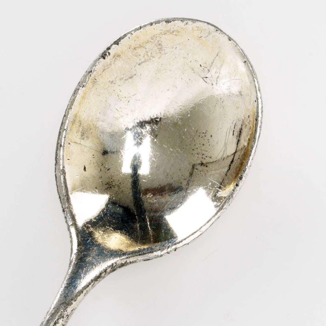 1930s W.C. Fields Pewter Cocktail Spoon - 4