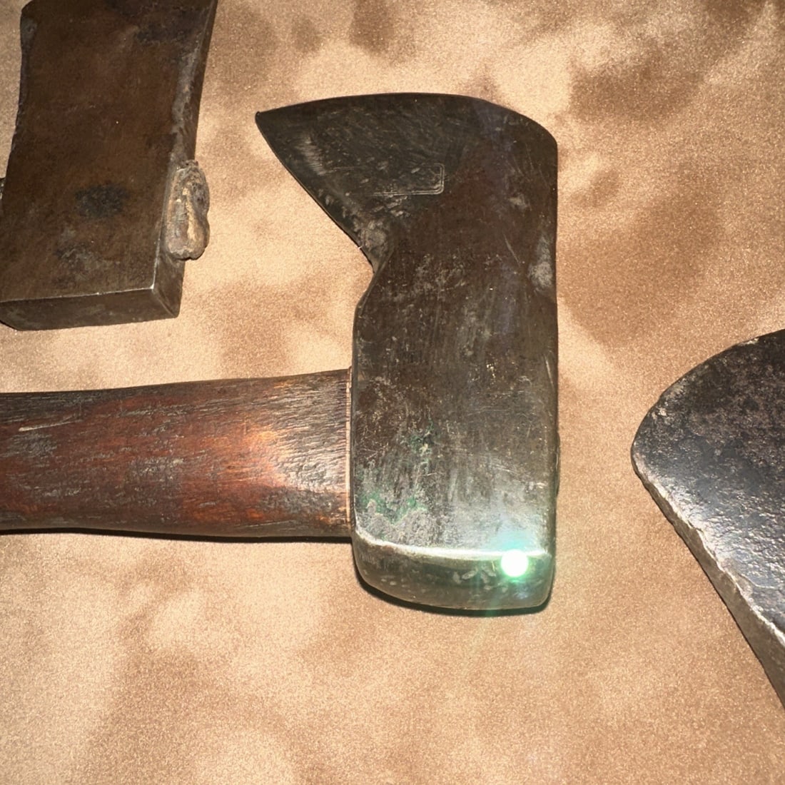 4 Hand Forged Iron Tomahawks 18th Century Style Frontier War Axes Set - 4