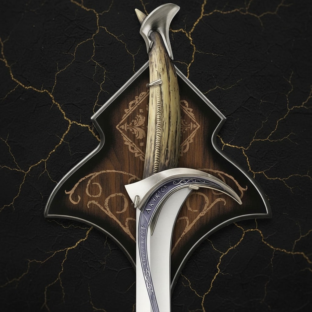Replica Fantasy Elven Sword Prop Thorin Oakenshield Medieval Steel Blade - 3