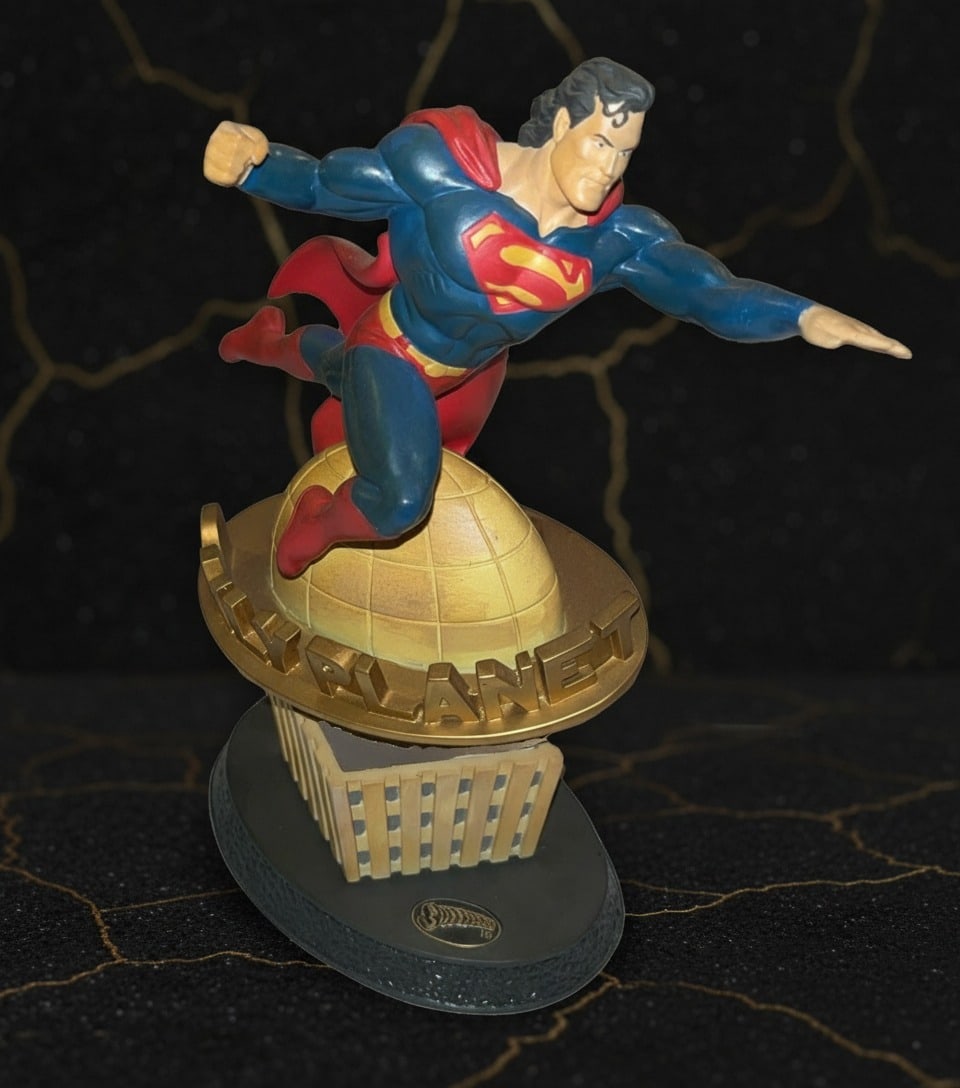 Vintage DC Comics Superhero Figurine In a Single Bound Boxed Ornament (1 of 7)