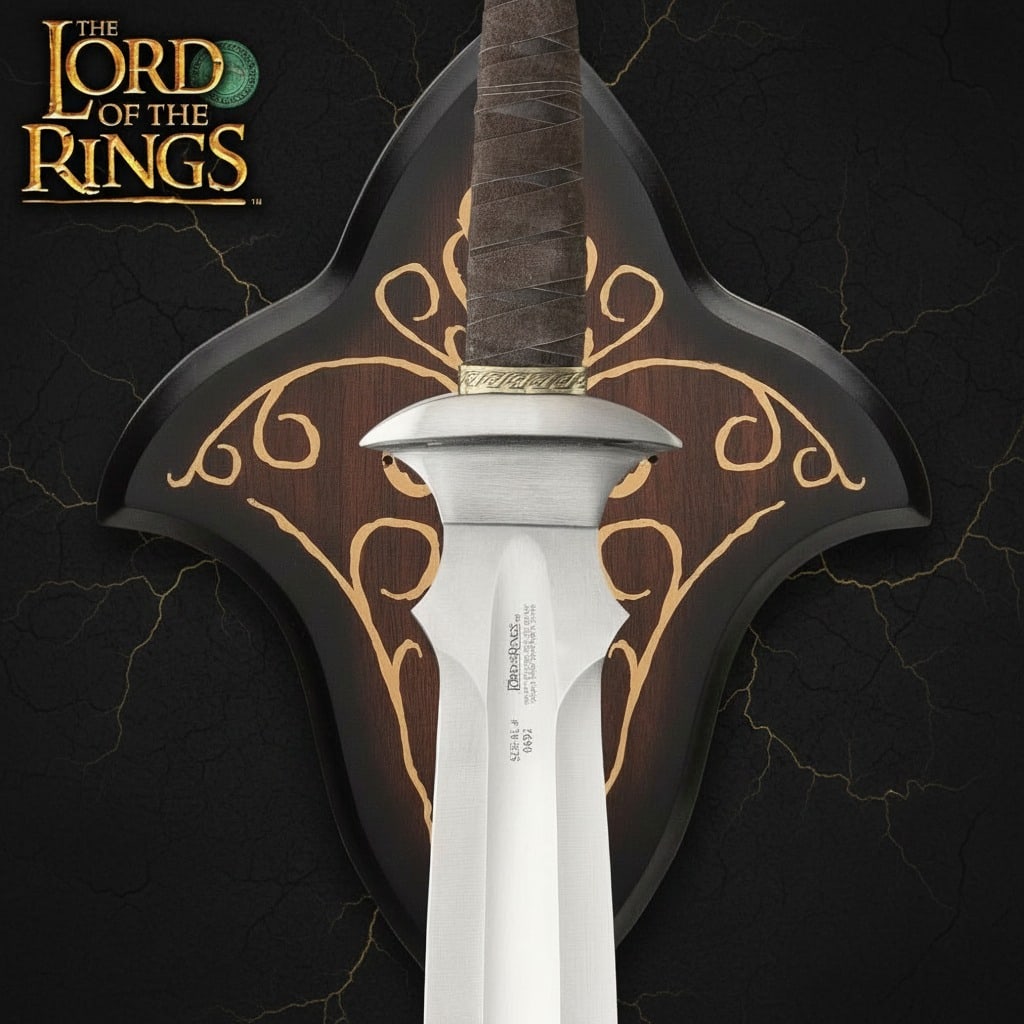 Fantasy Movie Miniature Blade with Wall Mount Display, 23.5 inch Collectible - 3