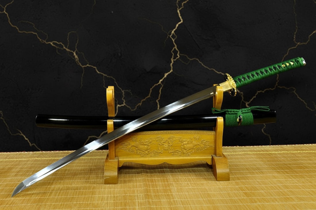 Battle Ready Katana Full Tang 9260 Spring Steel Japanese Samurai Sword - 5