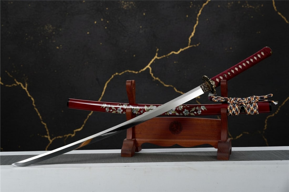 Hand-Forged Japanese Samurai Katana High Carbon Steel Sharp Blade Sword - 11
