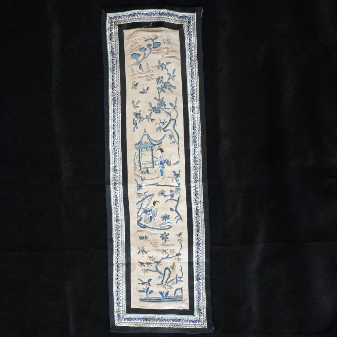 Antique Chinese Silk Sleeve Band Circa 1900 (1 of 7)