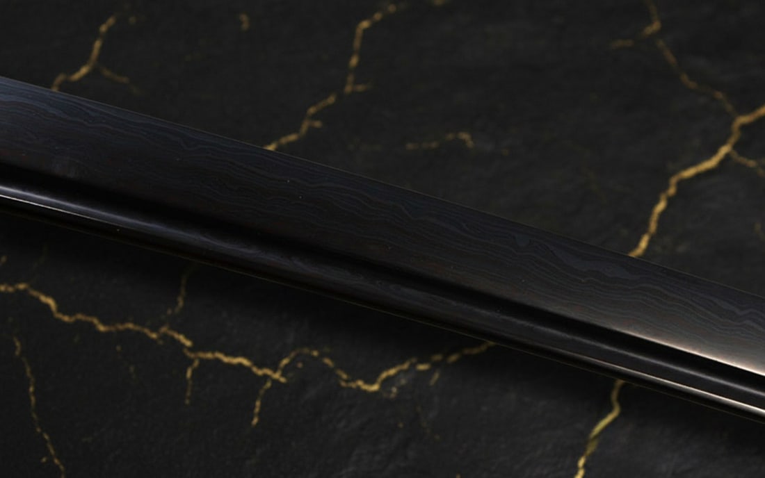Hand-Forged 1095 Damascus Steel Katana Sharp Battle Ready Samurai Sword - 5