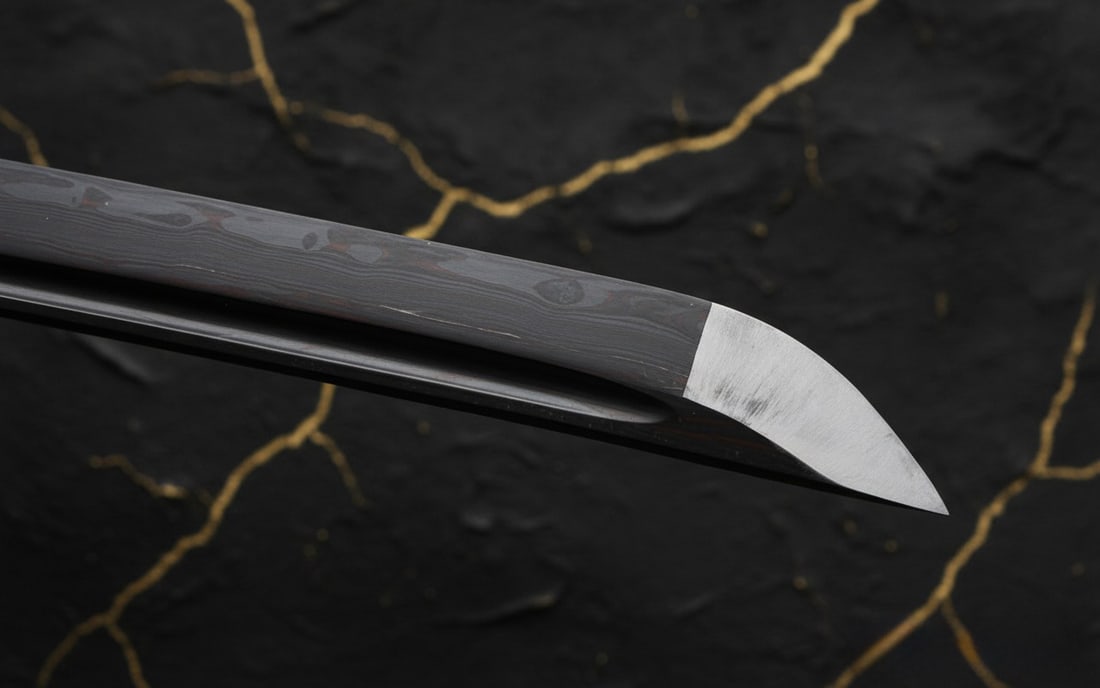 Hand-Forged 1095 Damascus Steel Katana Sharp Battle Ready Samurai Sword - 6