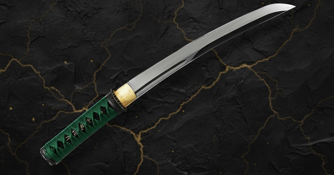 20" Handmade T10 Steel Tanto Short Sword Japanese Tactical Self-Defense Blade - 15