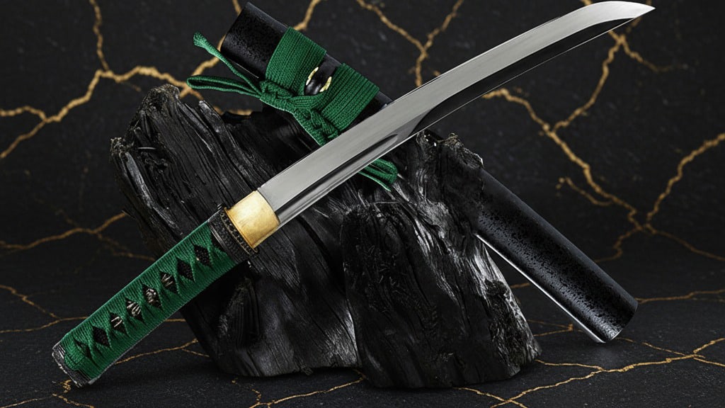20" Handmade T10 Steel Tanto Short Sword Japanese Tactical Self-Defense Blade: Title:20" Handmade T10 Steel Tanto Short Sword Japanese Tactical Self-Defense Blade Description:This 20-inch self-defense tanto is crafted in Longquan, China, using traditional hand-forging