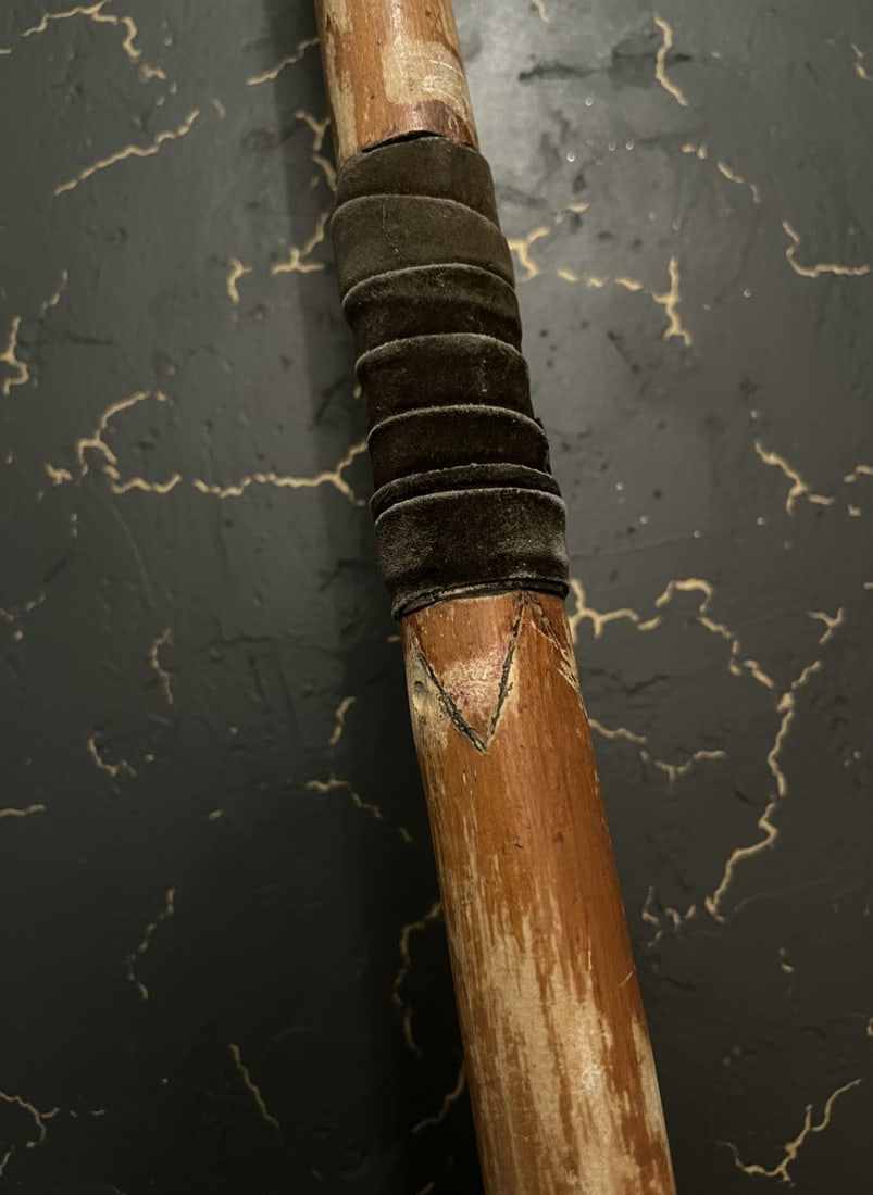 Handcrafted Indigenous Ceremonial Stone Axe Artifact - 4
