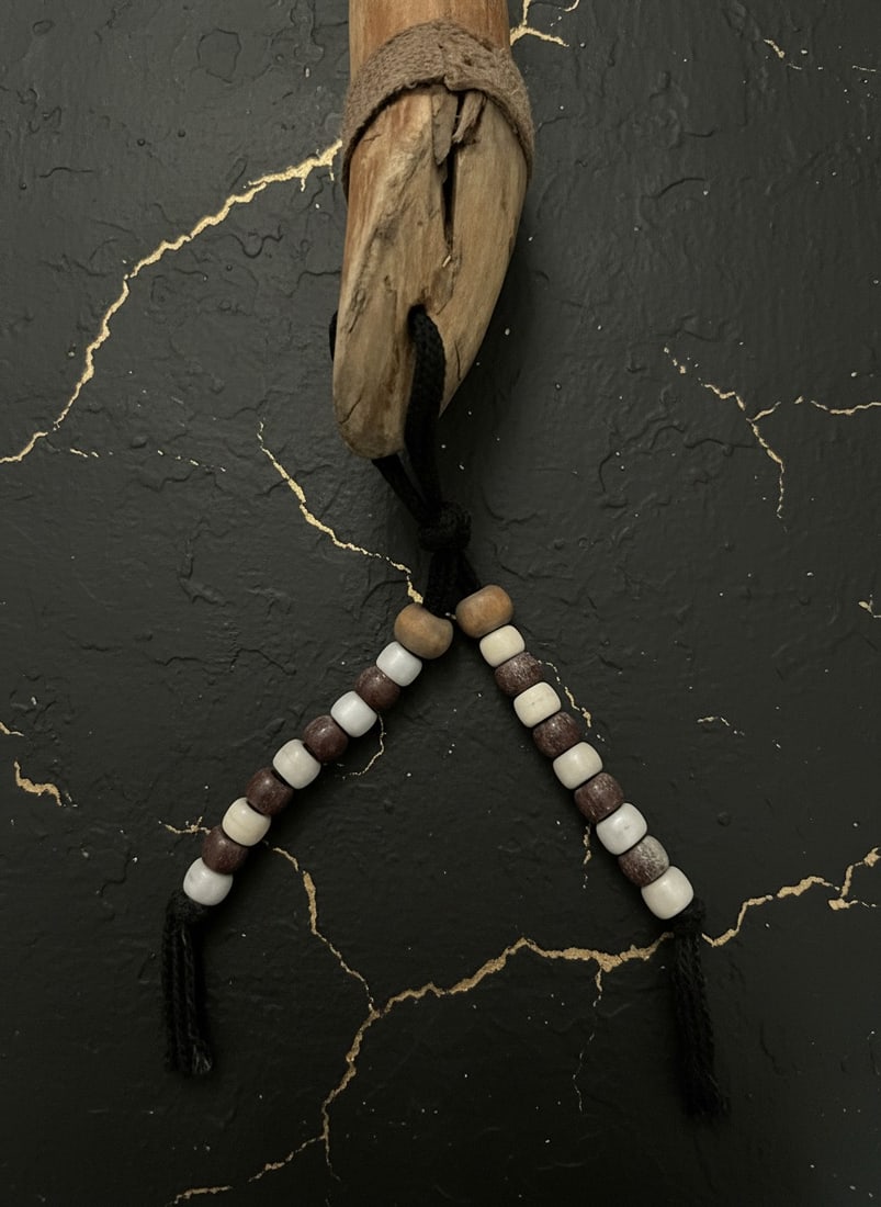 Handcrafted Indigenous Ceremonial Stone Axe Artifact - 5