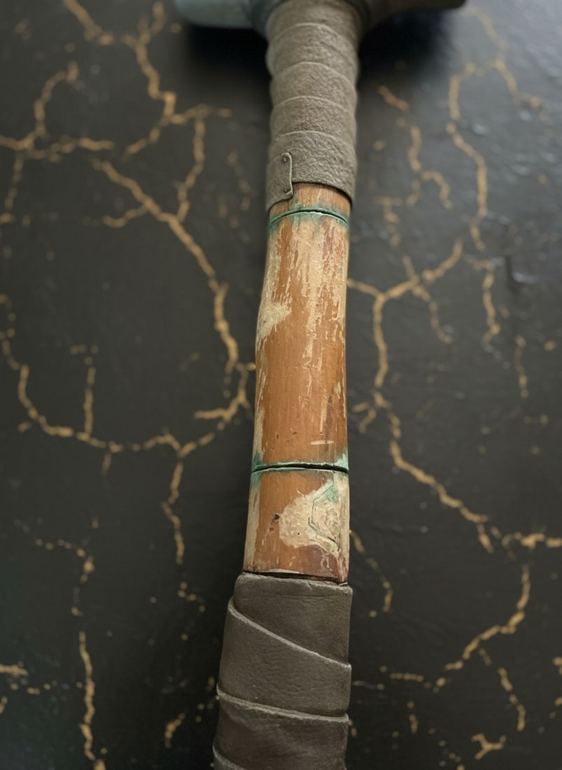 Handcrafted Indigenous Ceremonial Stone Axe Artifact - 7
