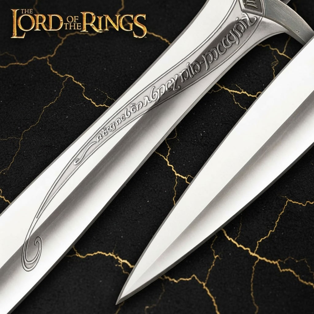 Elven Fantasy Dagger Prop Replica with COA Middle Earth Collectible Gift - 6