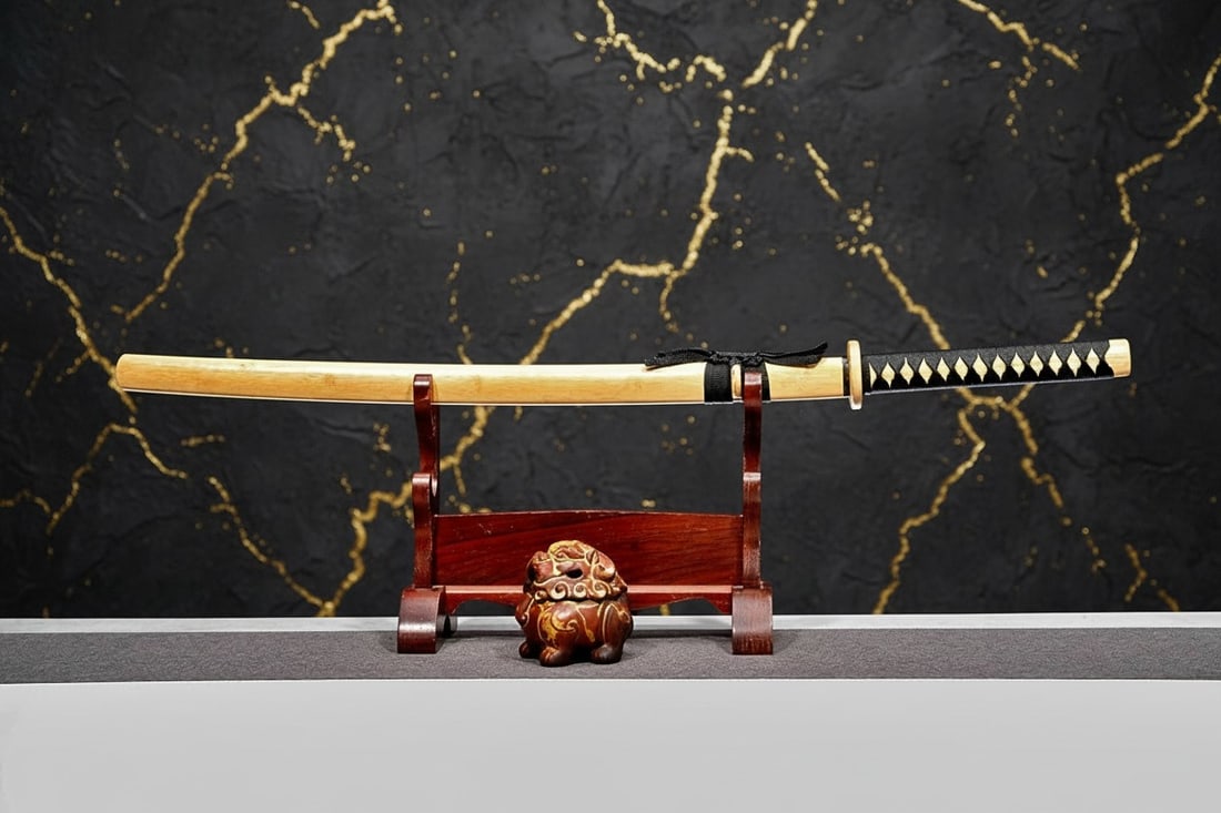 Bamboo Samurai Training Sword Japanese Bokken Practice Katana Iaido Kendo - 7