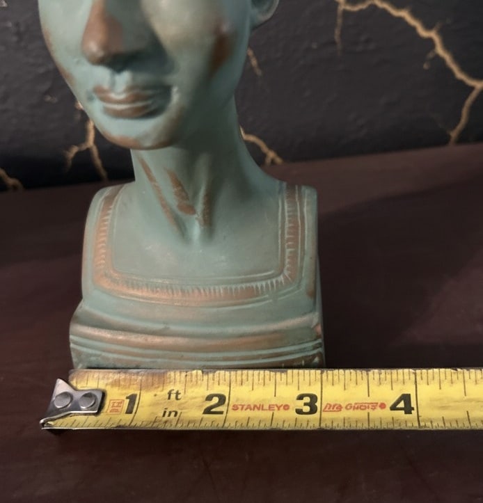 Ancient Egypt Nefertiti Bust Sculpture Egyptian Queen Stone Figurine Decor - 7