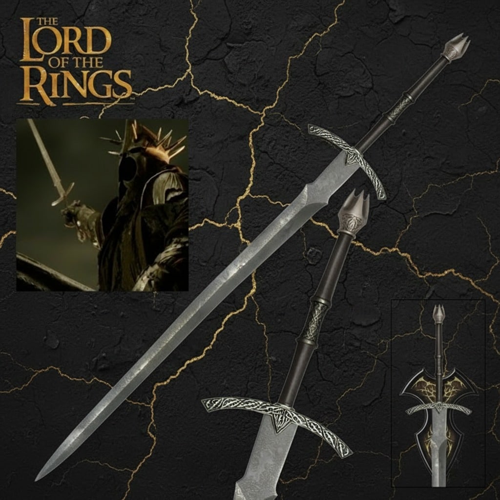40" Fantasy Witch King Sword Replica Weapon With Certificate Of Authenticity (1 of 4)