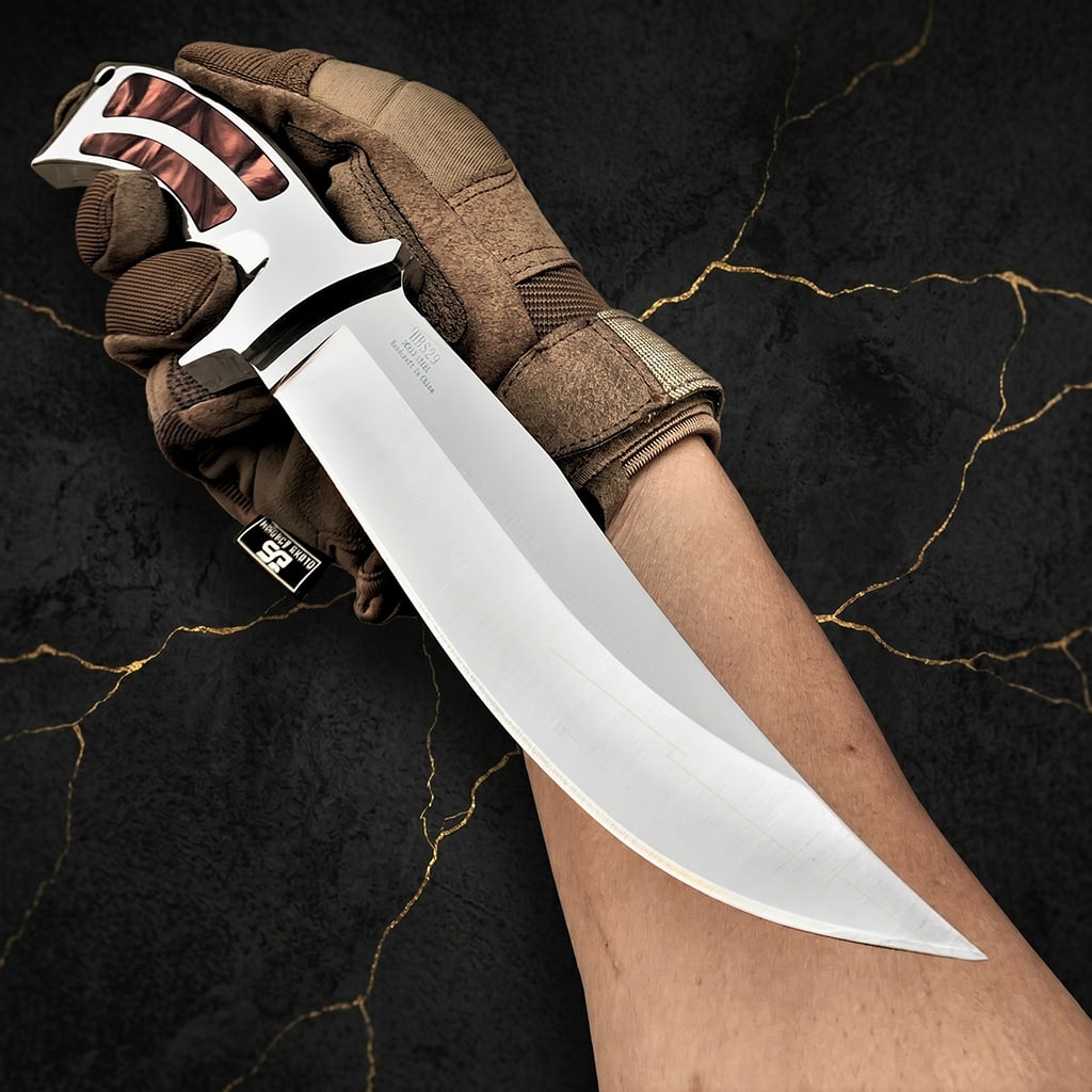 11.25" Fixed Blade Full Tang Bowie Survival Knife Outdoor Tactical Tool (1 of 5)