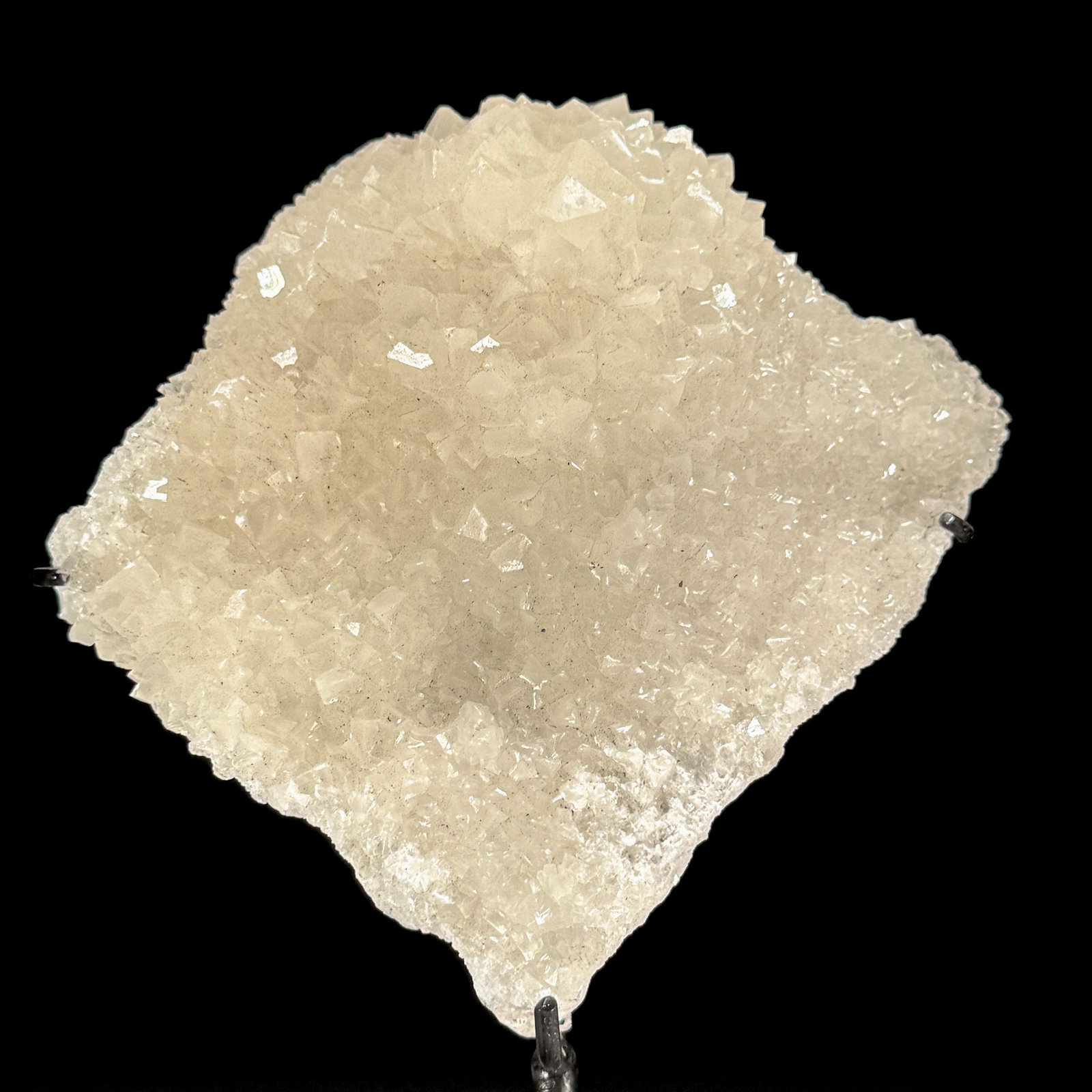 Wonderful set of a crystal sphere and a cube calcite cluster - 2
