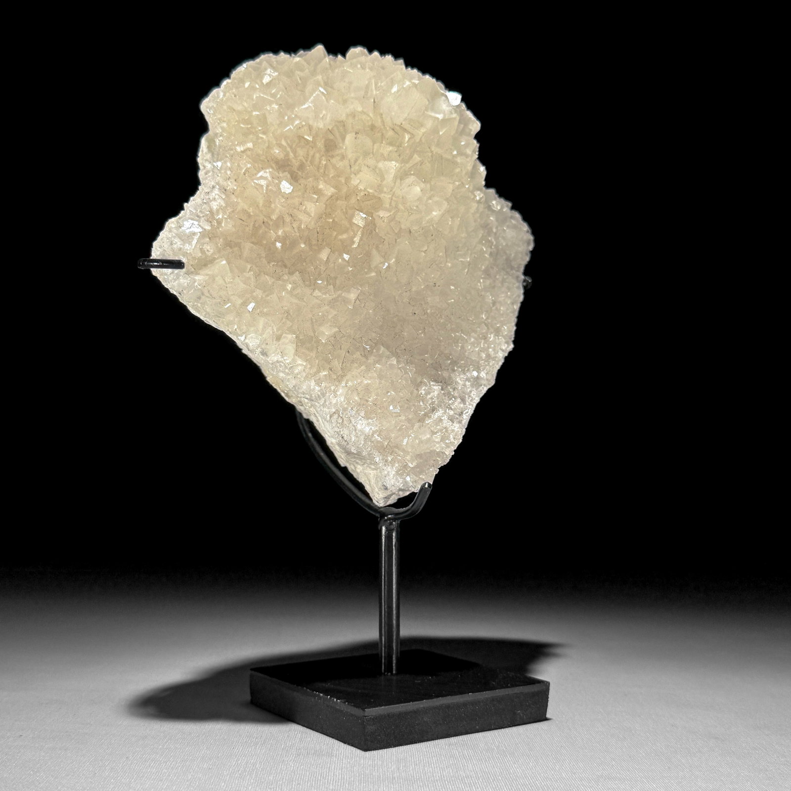 Wonderful set of a crystal sphere and a cube calcite cluster - 5