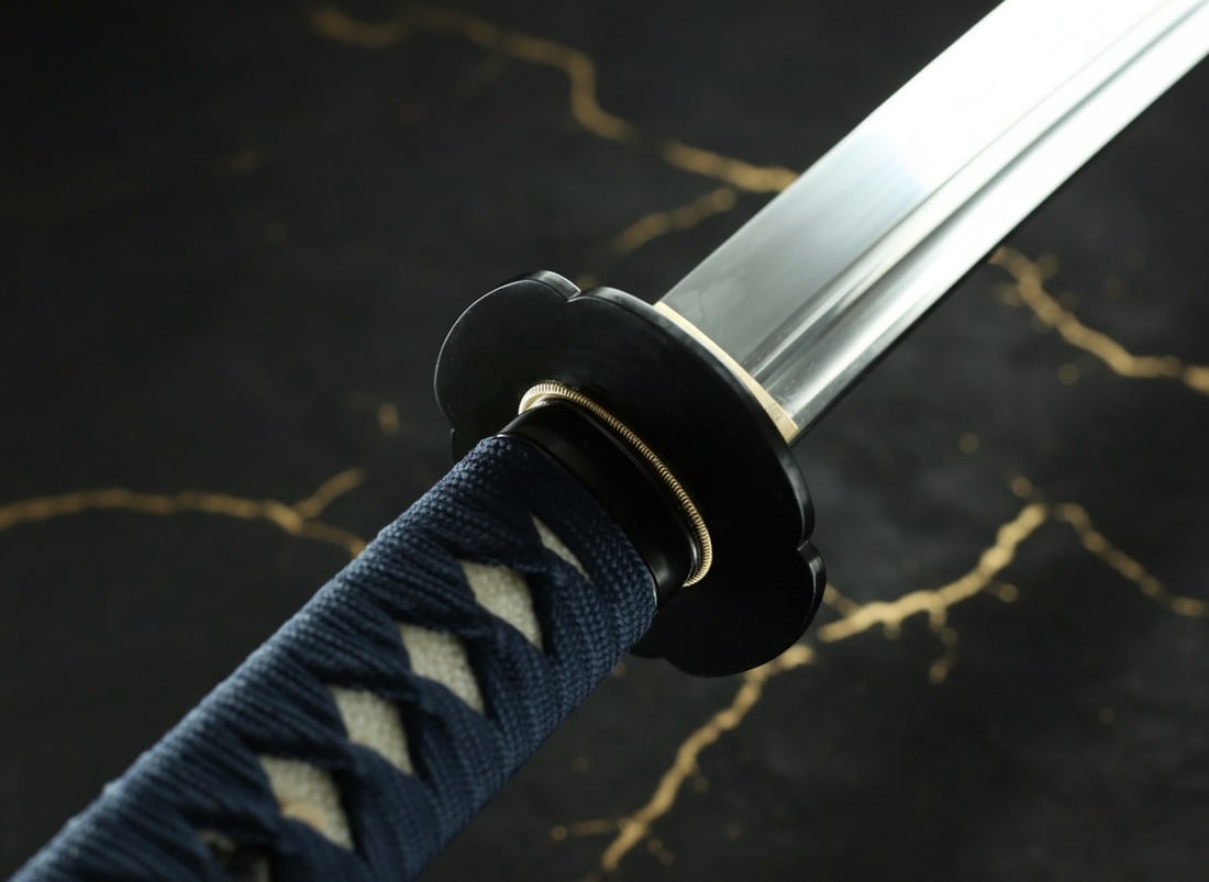 50" Long Handle Naginata T10 Steel Sharp Japanese Samurai Polearm Sword - 5