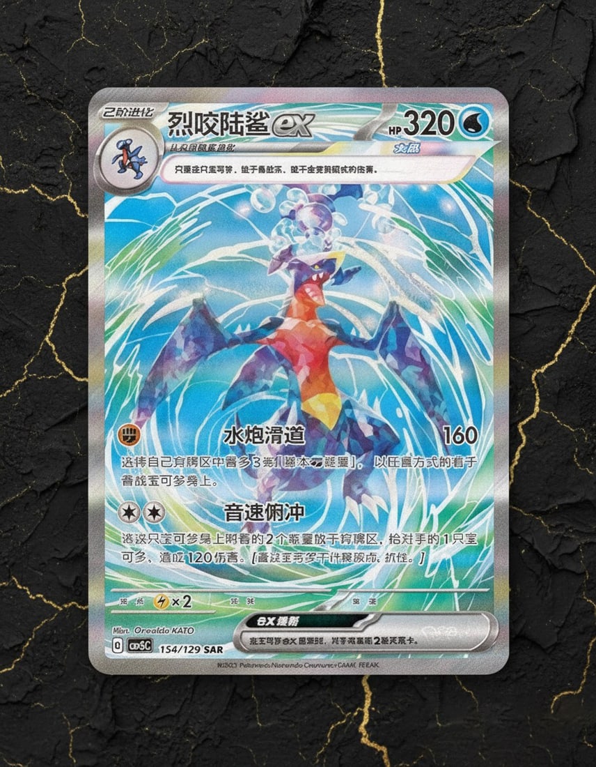 Chinese Black Crystal Blazing Standard Trading Card Game Booster Box - 4