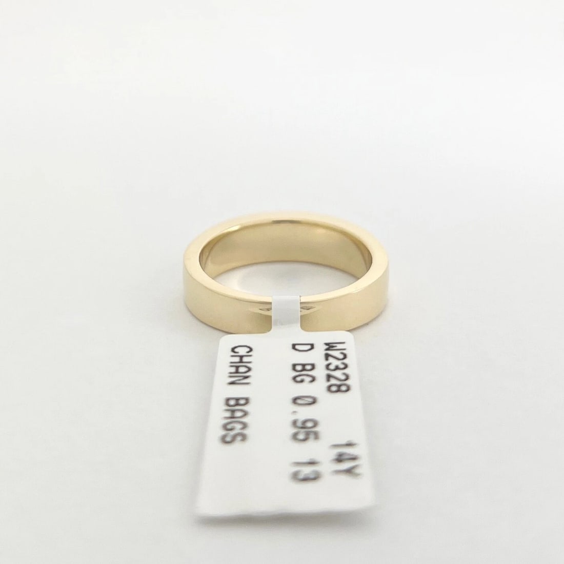 Baguette Diamond Channel-Set Band Ring 14K Yellow Gold, .95 CTW - 8