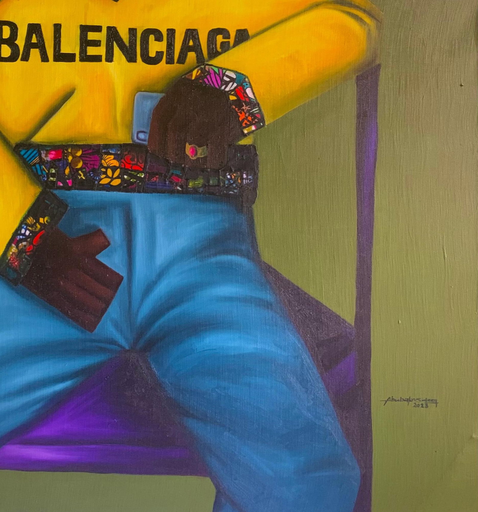Bakare Abubakri-sideeq Babatunde, Threads of Resilience, 2023 - 17