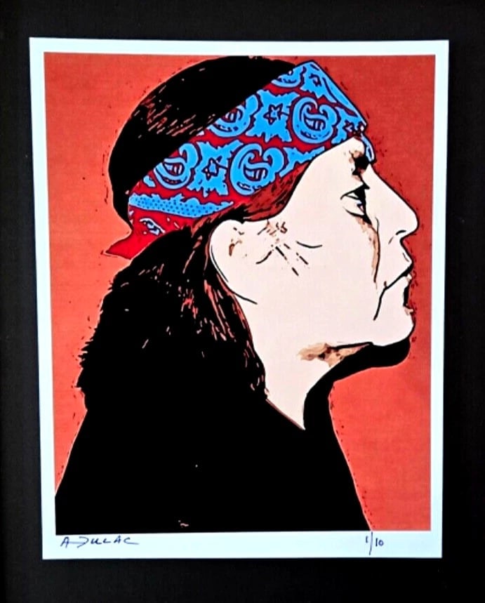 ALEXANDER DULAC | R.C. GORMAN Hand Signed Authentic Print Ed. of 10 | COA - 2