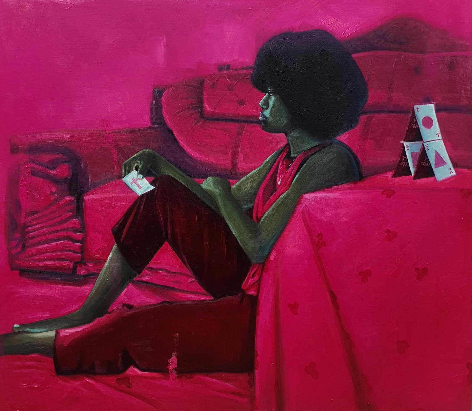 Ajegbomogun Damilola, Bleasure 4 (House of Cards), 2023 - 5