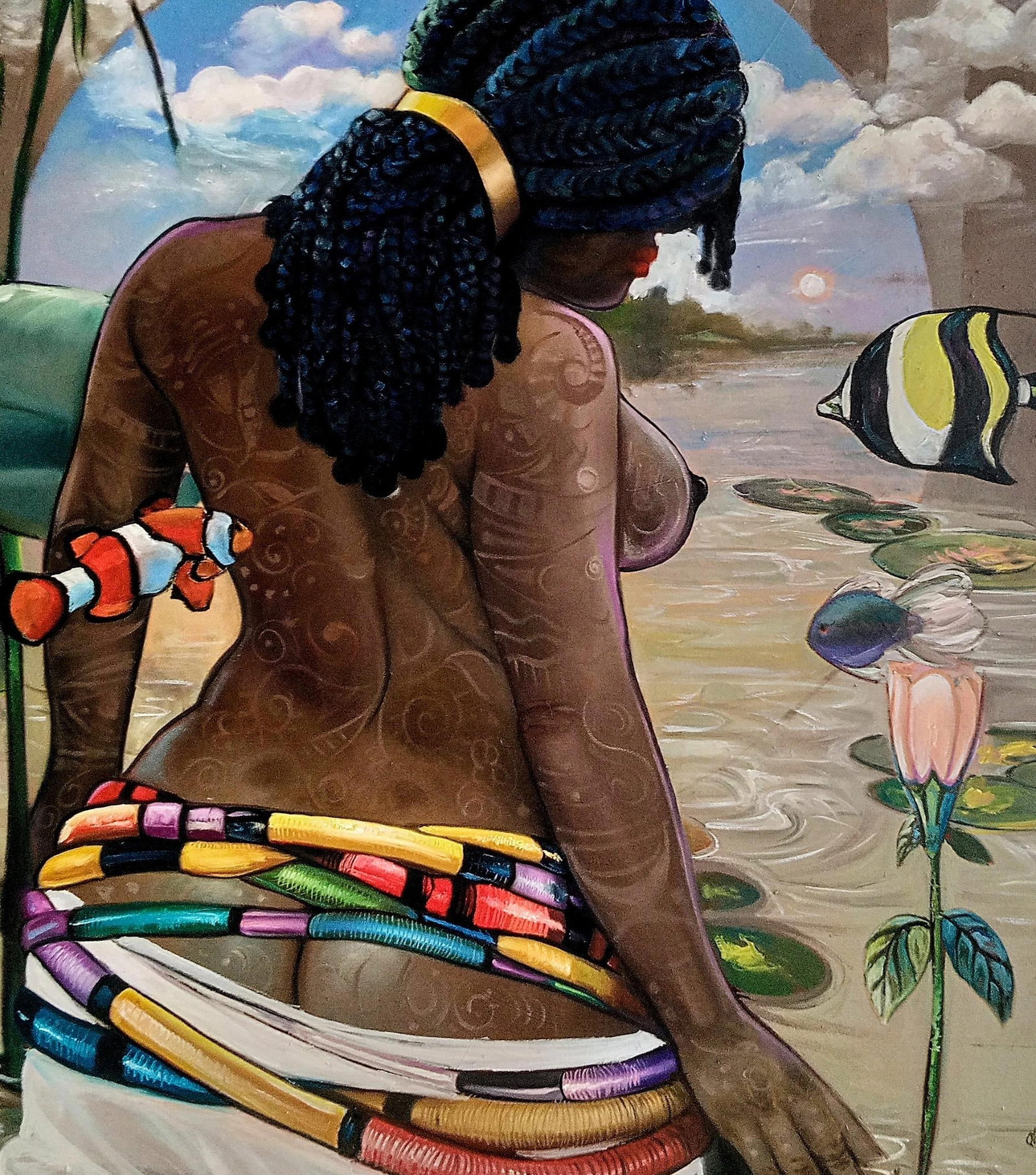 Obiora Anamaleze, Ripples, 2023 - 4