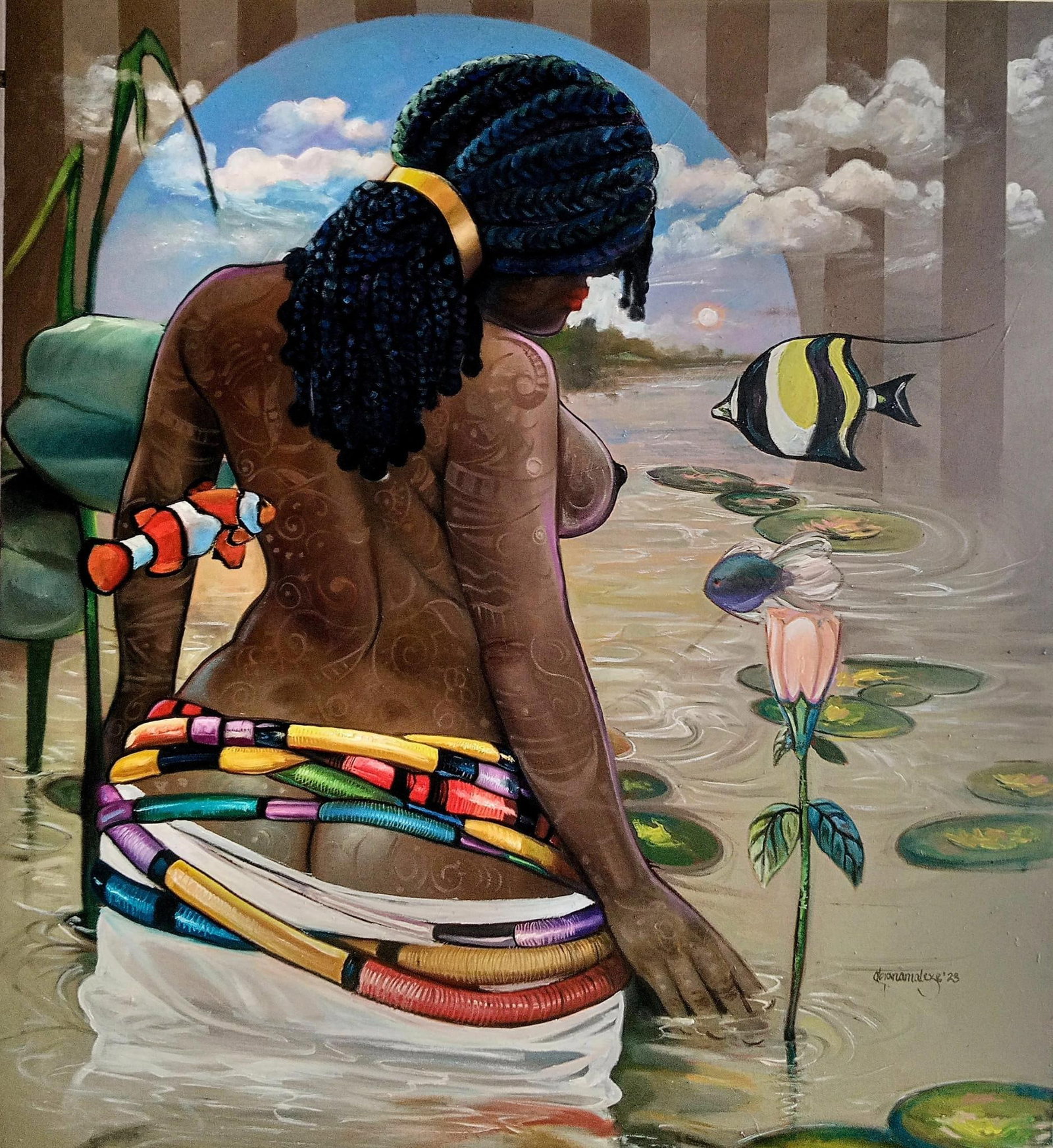 Obiora Anamaleze, Ripples, 2023 - 5