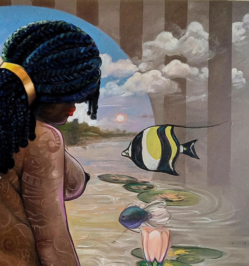 Obiora Anamaleze, Ripples, 2023 - 7
