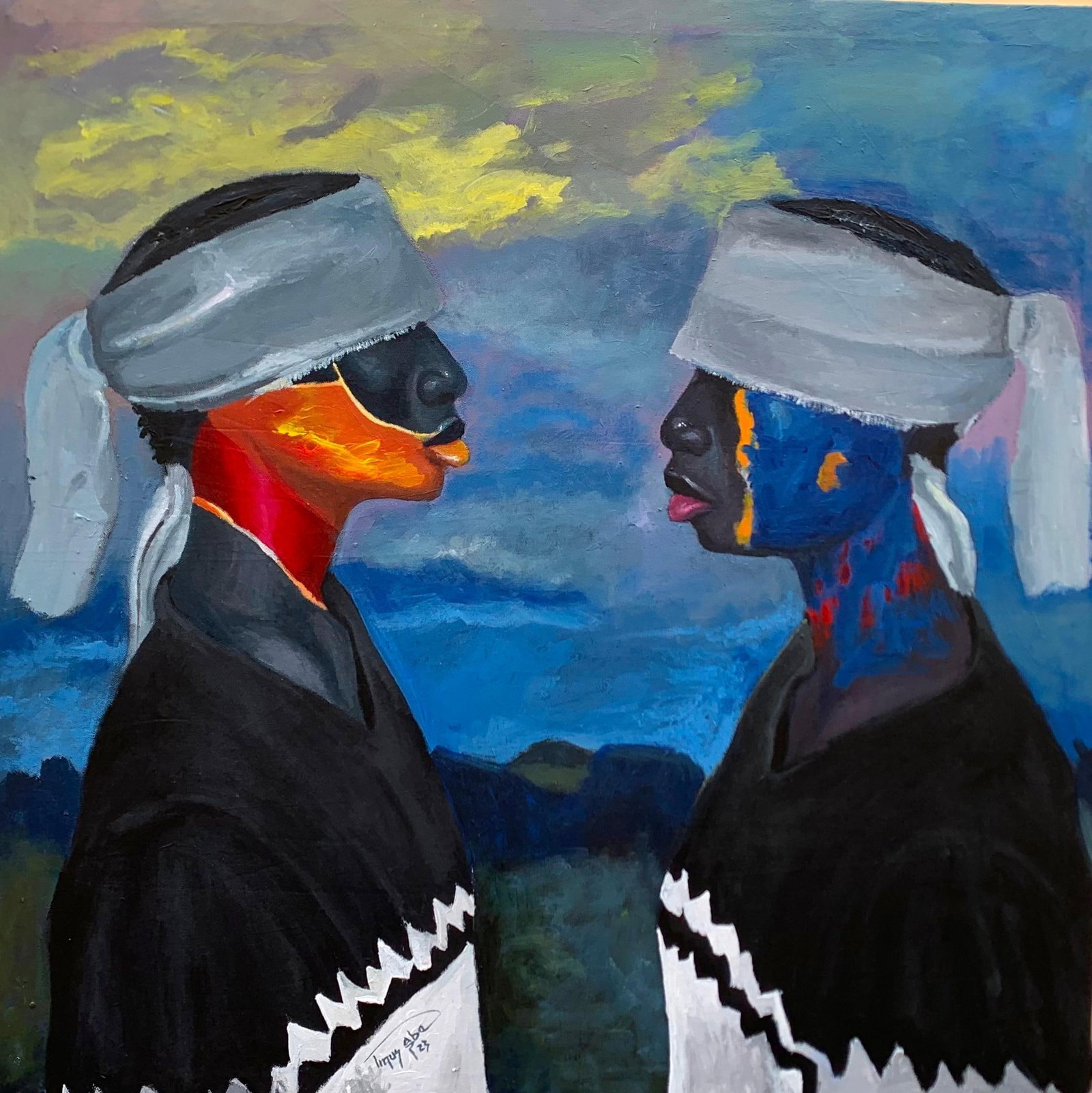 Aba Linus, Face to Face, 2022 - 4