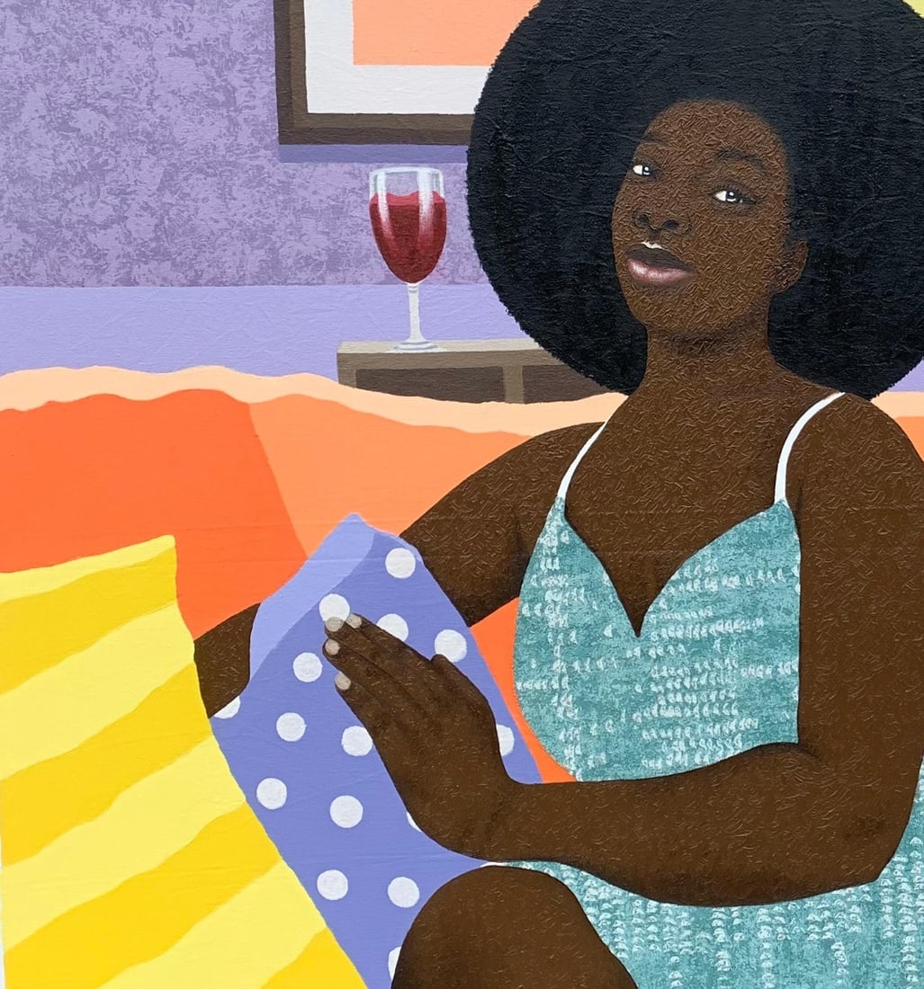 Joshua Salami, In Her Space, 2022 - 2
