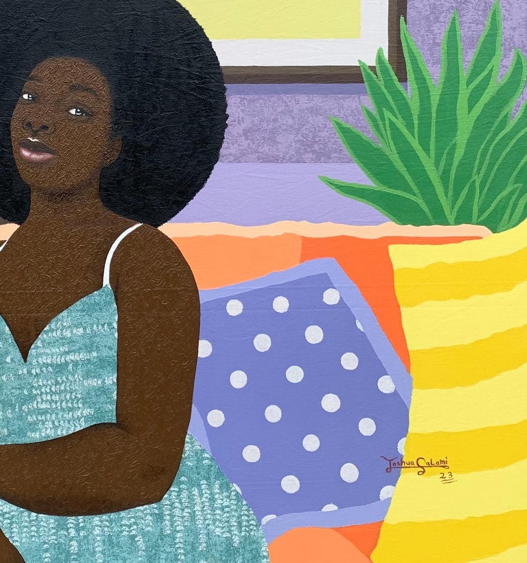 Joshua Salami, In Her Space, 2022 - 3