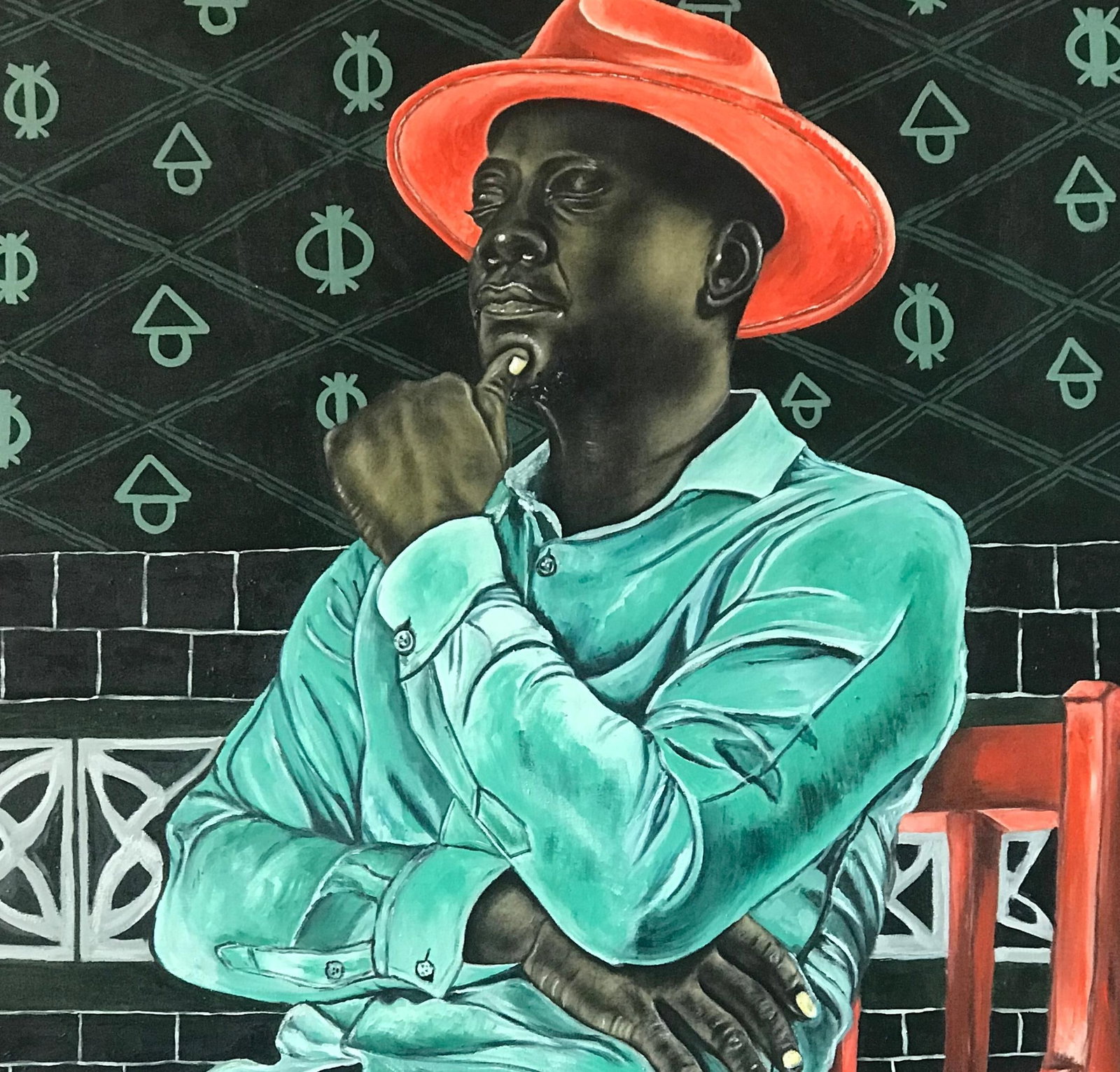 Oluwafemi Akanmu, Meditate, 2023 - 12