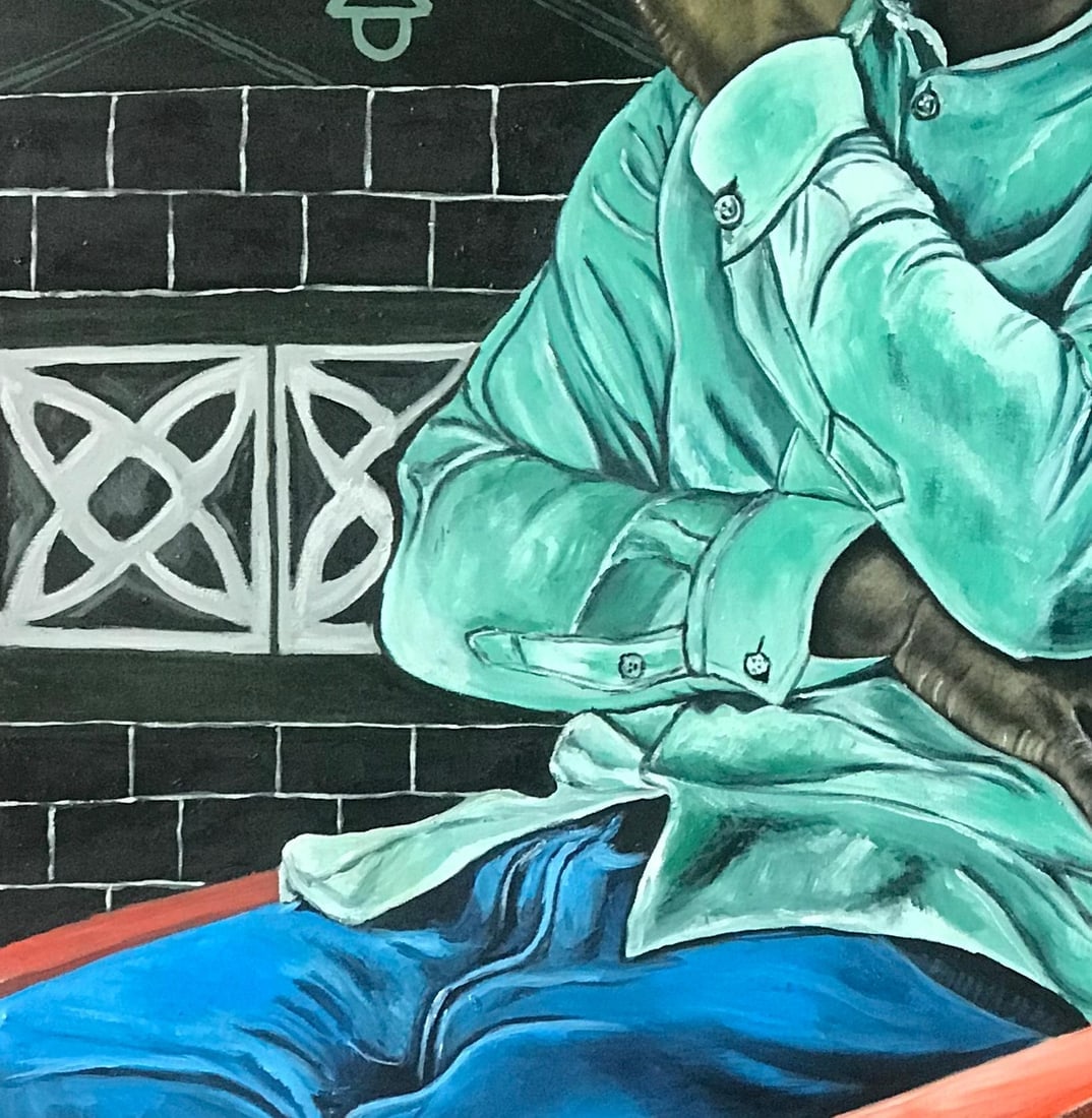 Oluwafemi Akanmu, Meditate, 2023 - 16