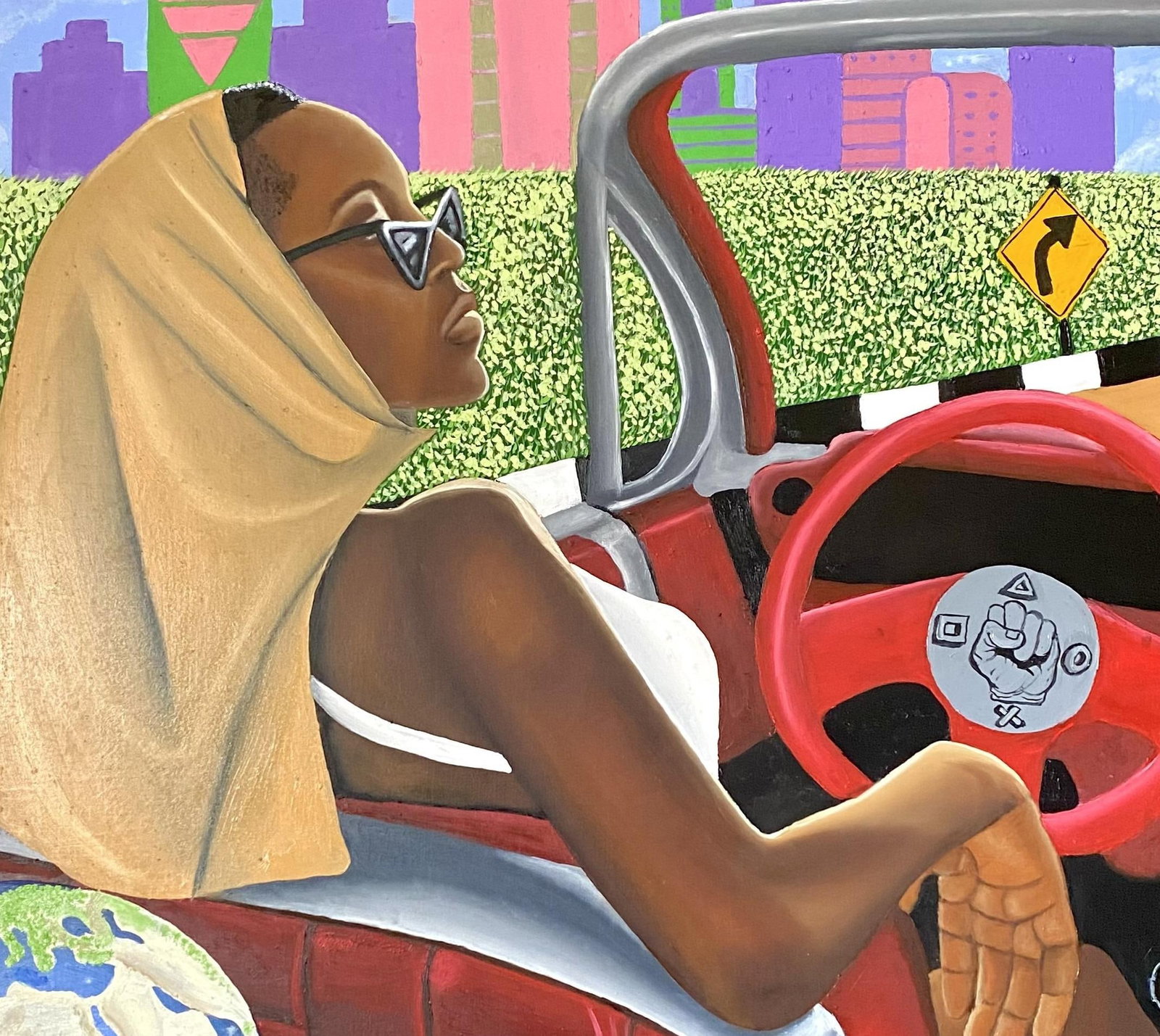 Tolulope Adigbo, Wandering Wheels (Ajala 2), 2023 - 9