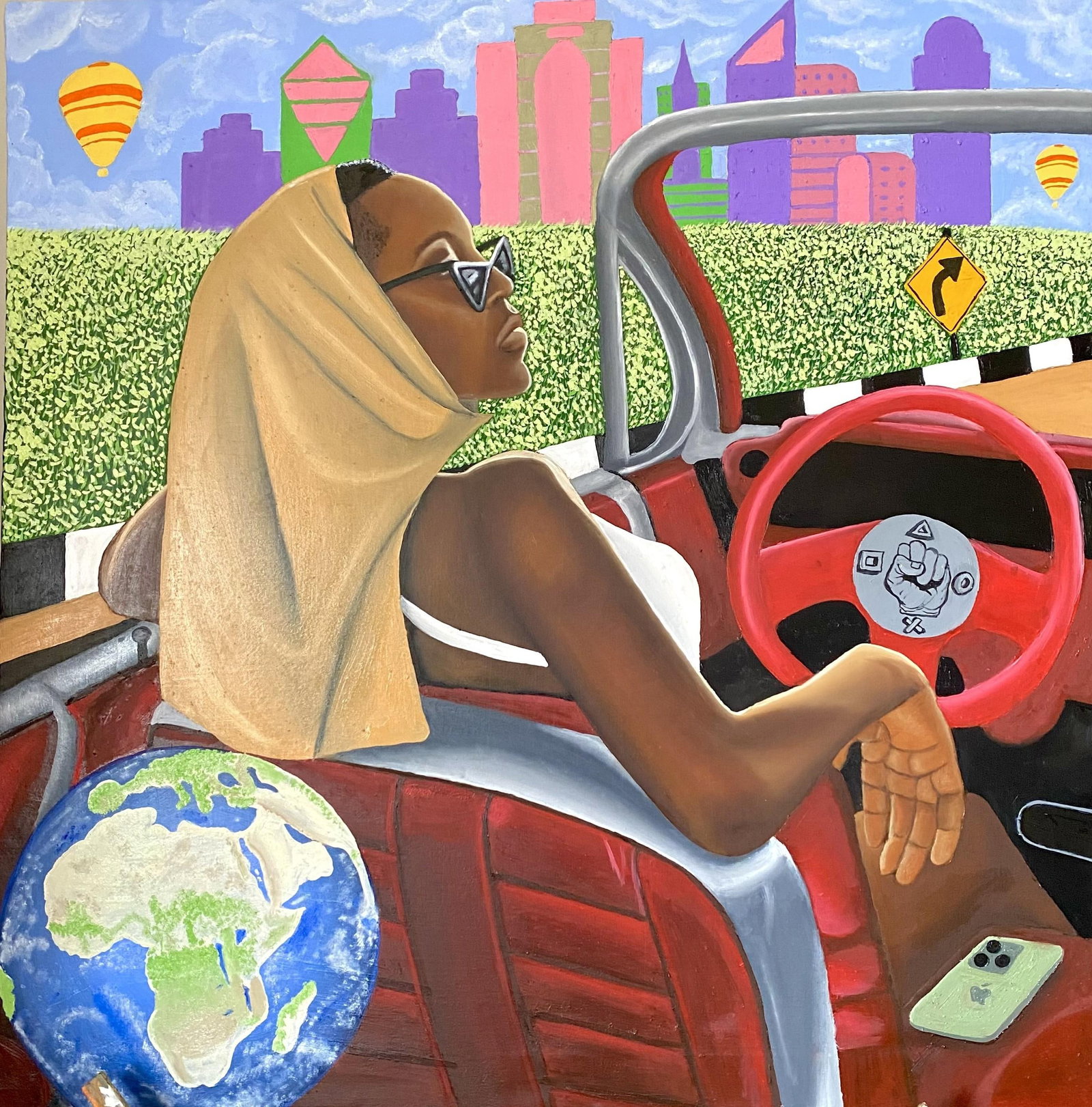 Tolulope Adigbo, Wandering Wheels (Ajala 2), 2023 - 10