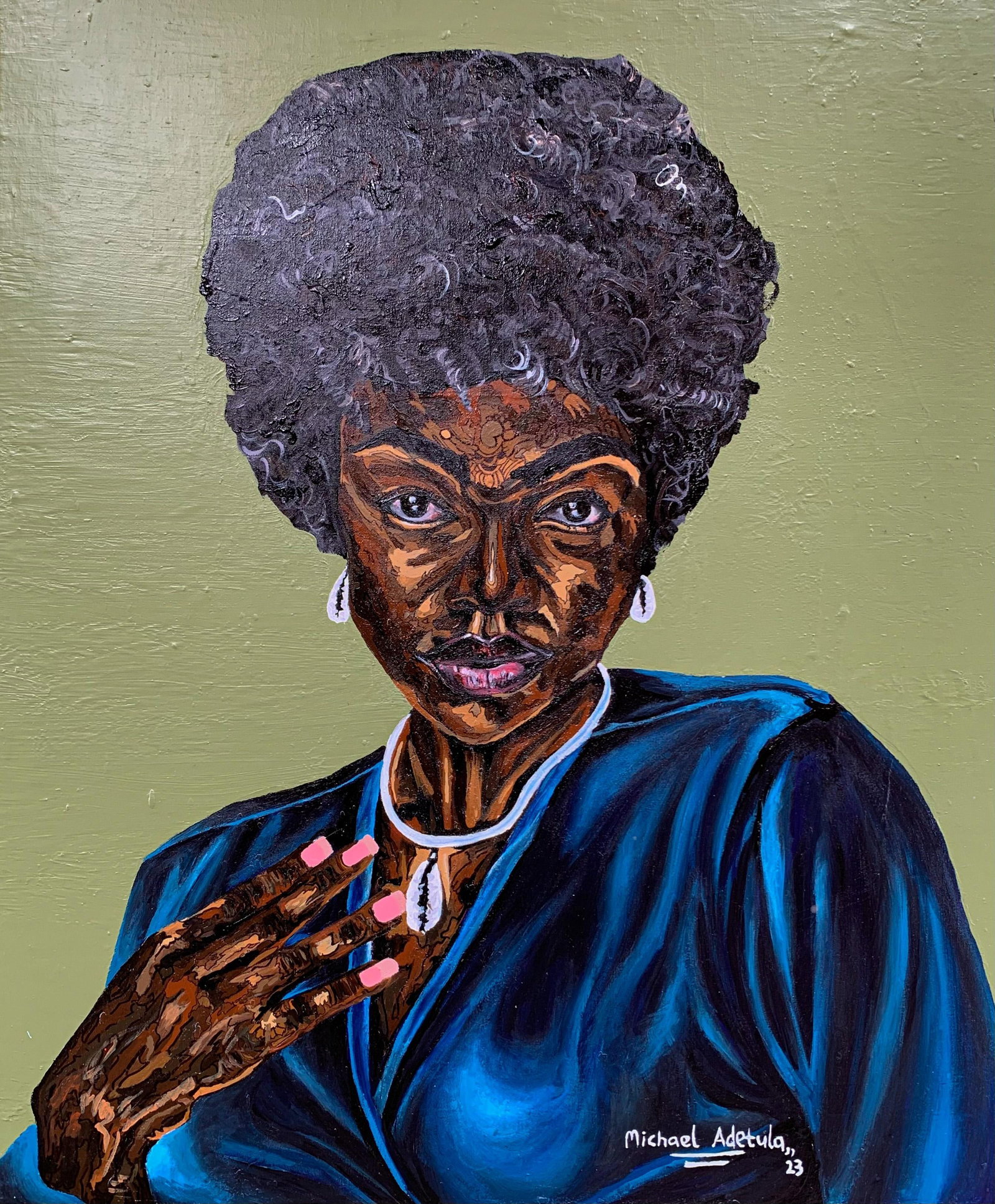 Michael Adetula, Gaze is a Powerful Language, 2023 - 13