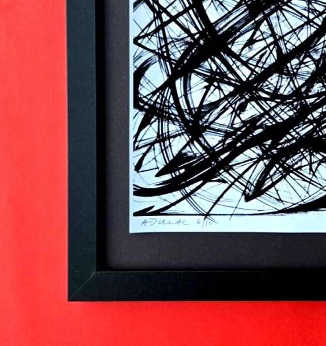 ALEXANDER DULAC | MY SUBTLE MIND Hand Signed Print Edition of 10 COA - 3
