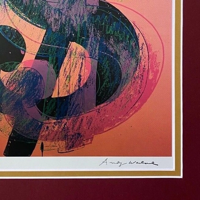 ANDY WARHOL | MONEY $ SIGNED VINTAGE PRINT MATTED AND FRAMED - 2