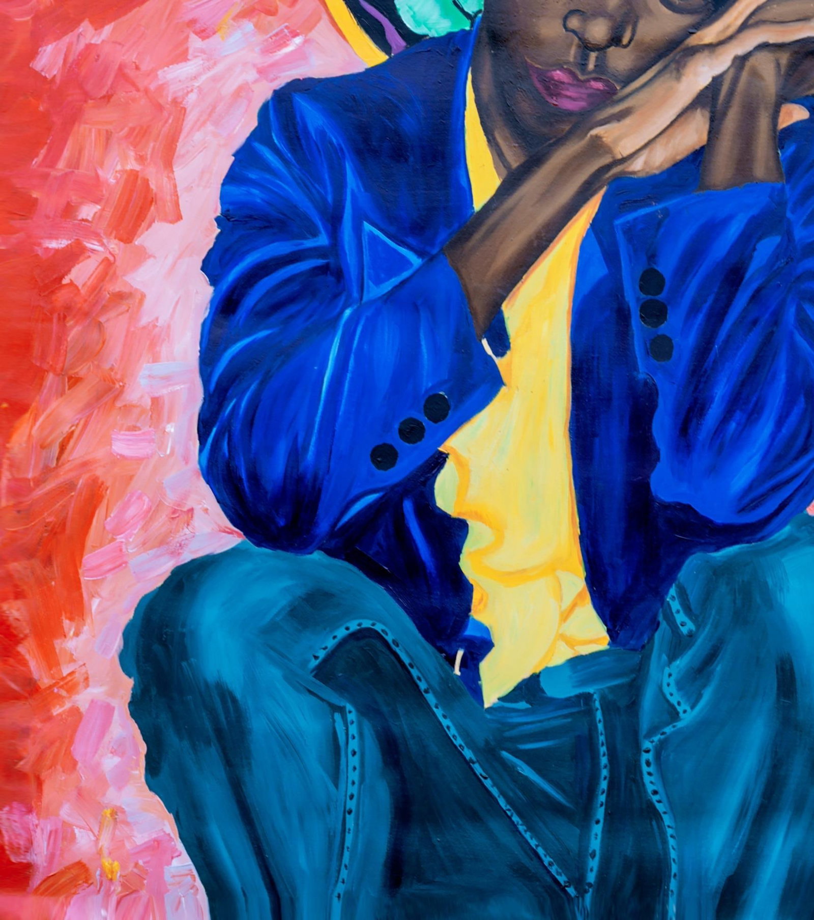 Olaosun Oluwapelumi, Conversation With Myself, 2023 - 8