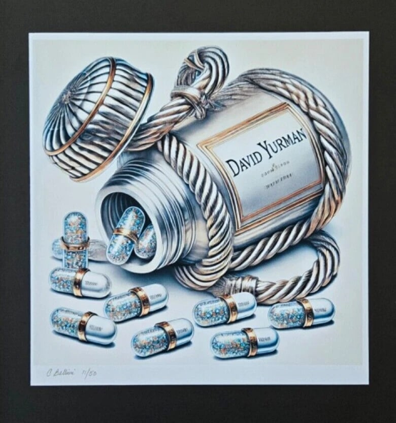CHIARA BELLINI + DAVID YURMAN COMFORT PILLS Hand Signed Authentic COA - 2
