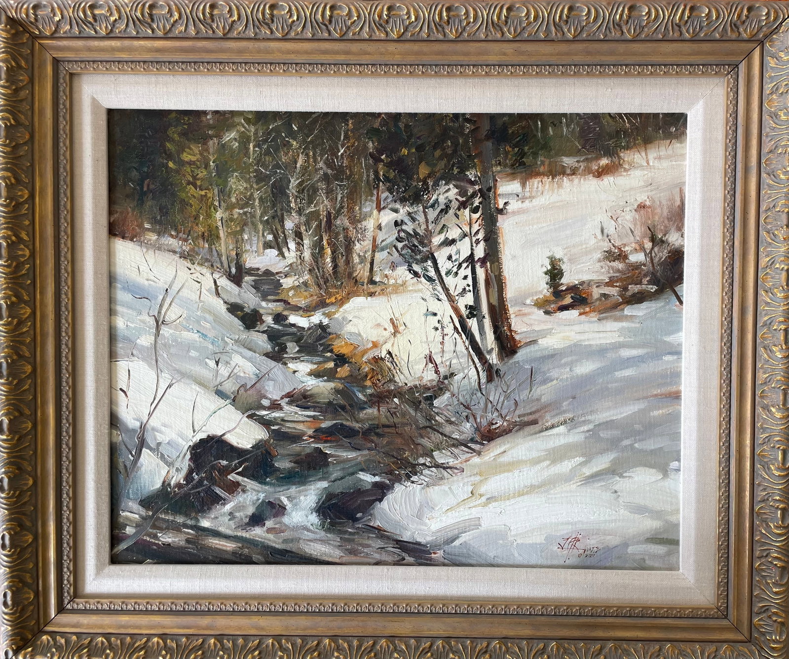 Untitled (Winter landscape) (1 of 2)