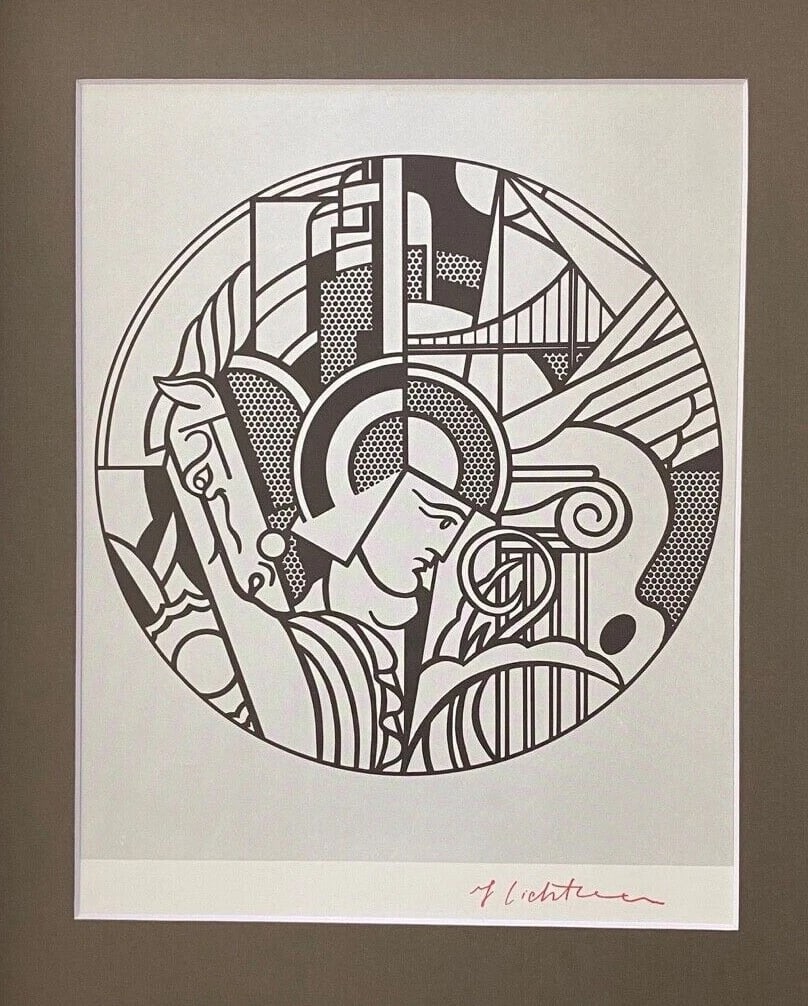 Roy Lichtenstein | Vintage 1970 Signed | Framed Offset Lithograph - 2